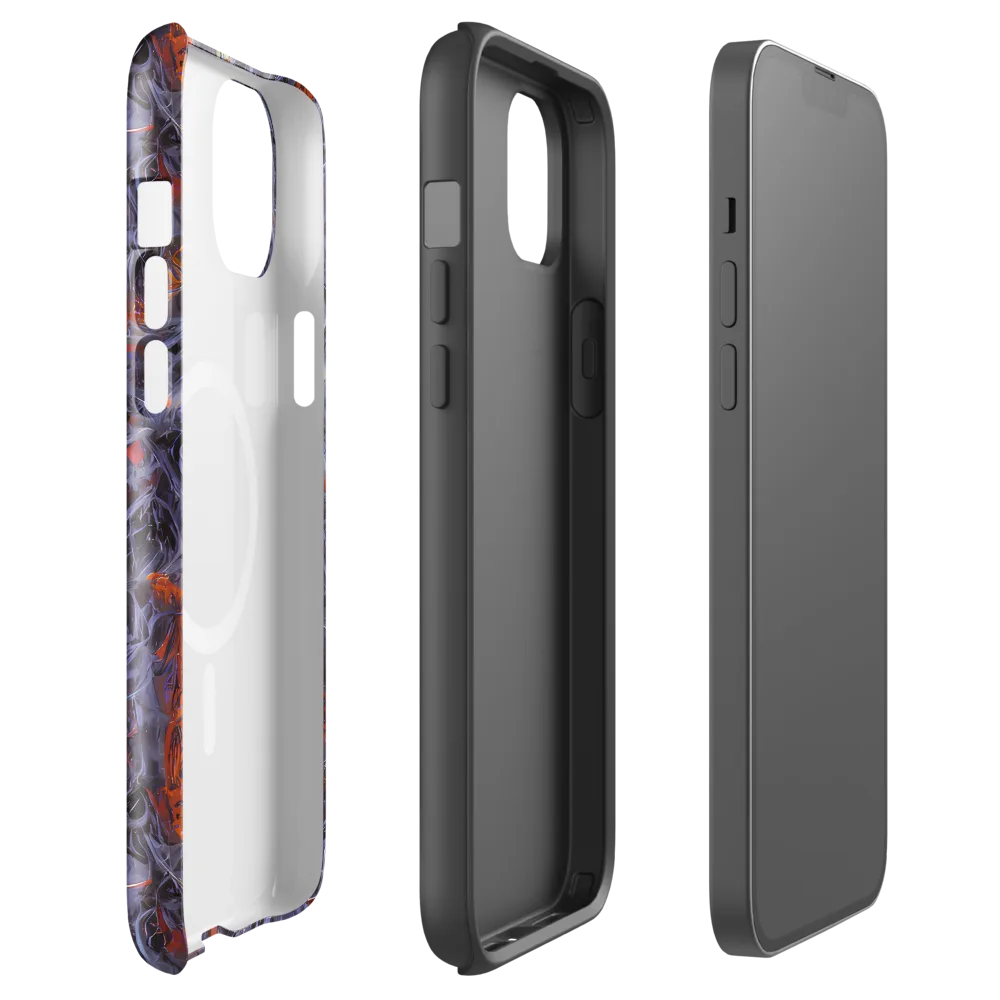 Molten Nocturne on MagSafe Tough Case for iPhone® — Front
