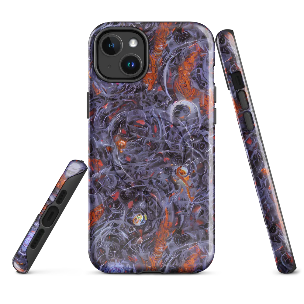 Molten Nocturne on MagSafe Tough Case for iPhone® — Front