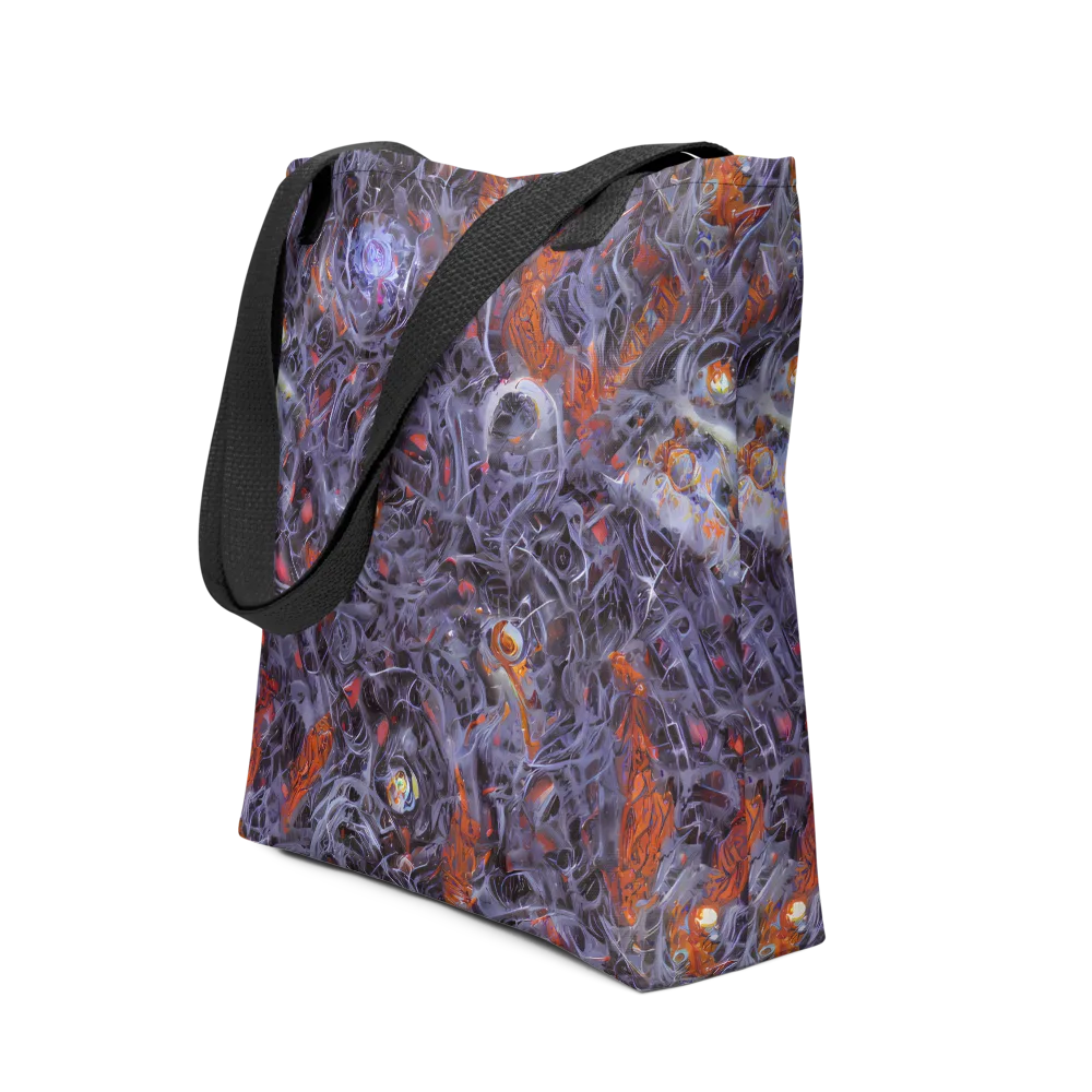 Molten Nocturne on Tote Bag — Front