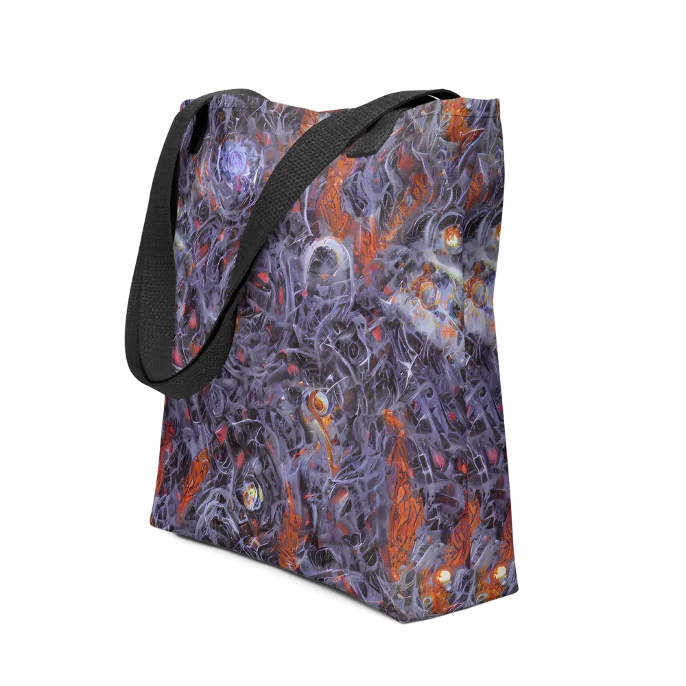 Molten Nocturne on Tote Bag — Front