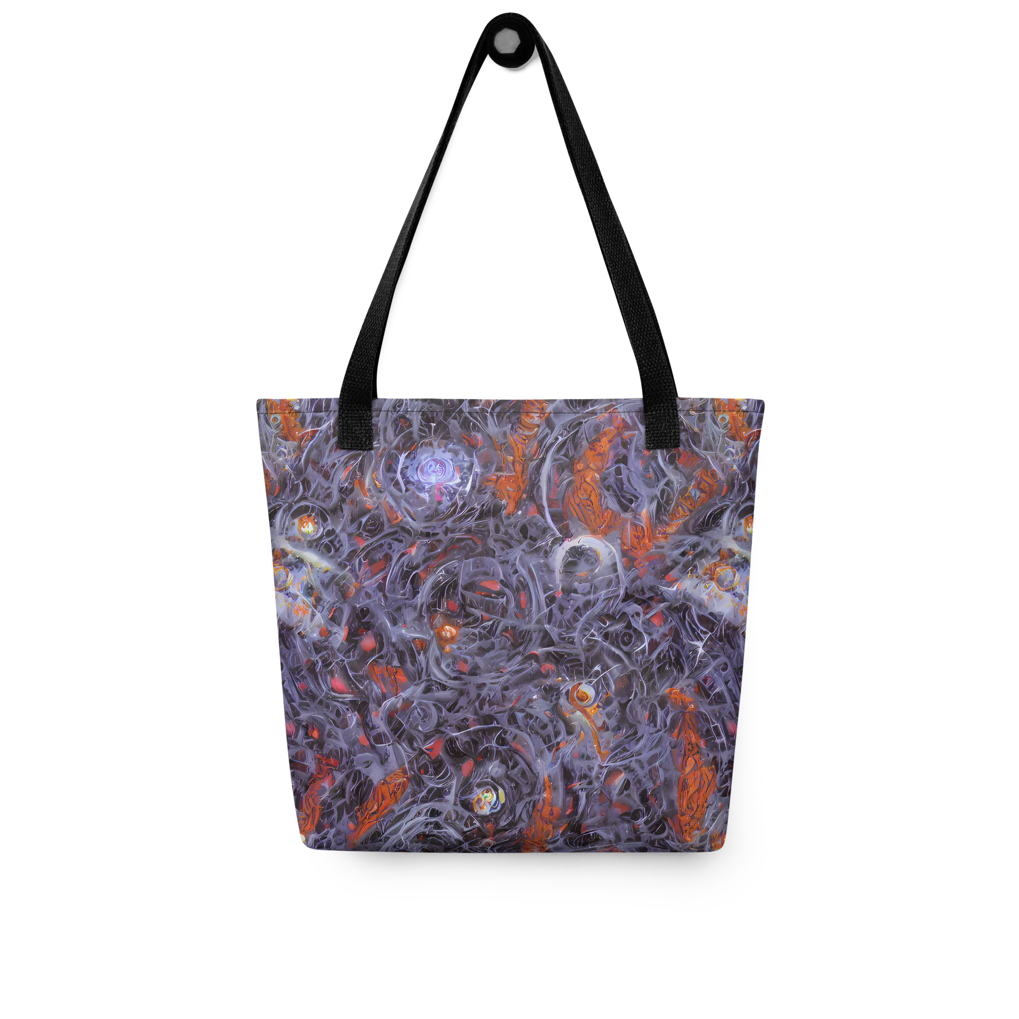 Molten Nocturne on Tote Bag — Front
