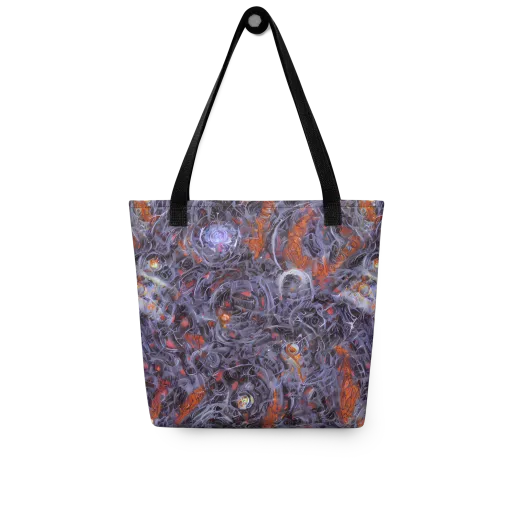 Molten Nocturne on a Tote Bag