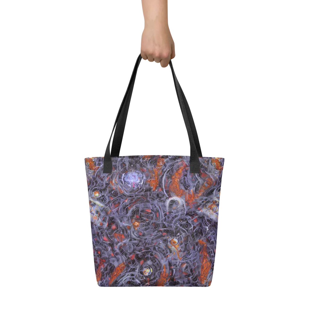 Molten Nocturne on Tote Bag — Front
