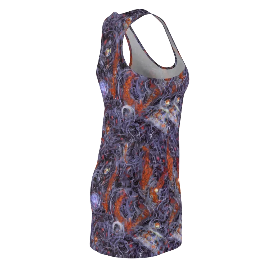 Molten Nocturne on Racerback Dress — Back Side