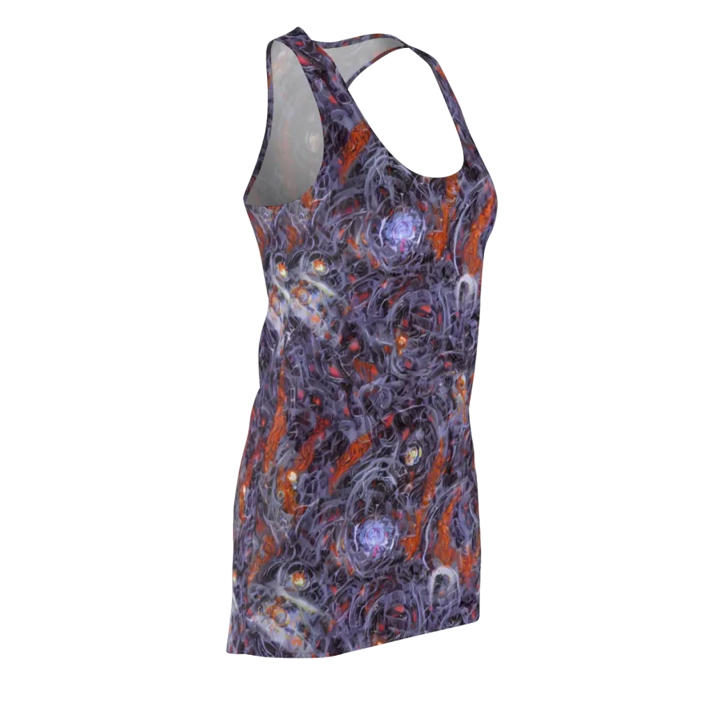 Molten Nocturne on Racerback Dress — Front Side