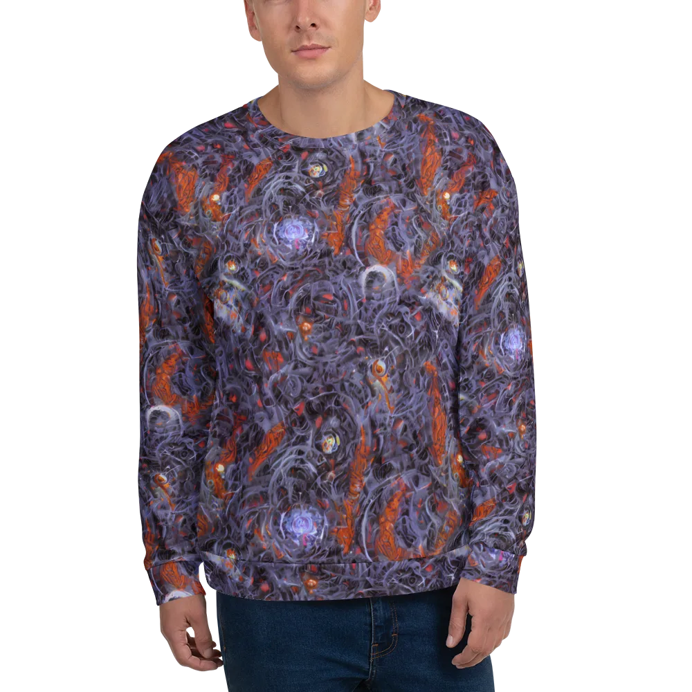Molten Nocturne on Sweatshirt — Front