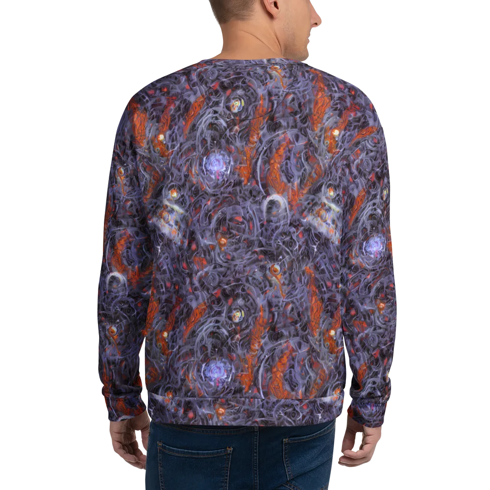 Molten Nocturne on Sweatshirt — Back
