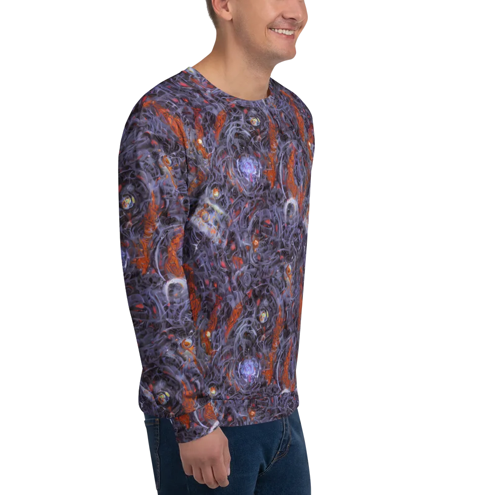Molten Nocturne on Sweatshirt — Right Front