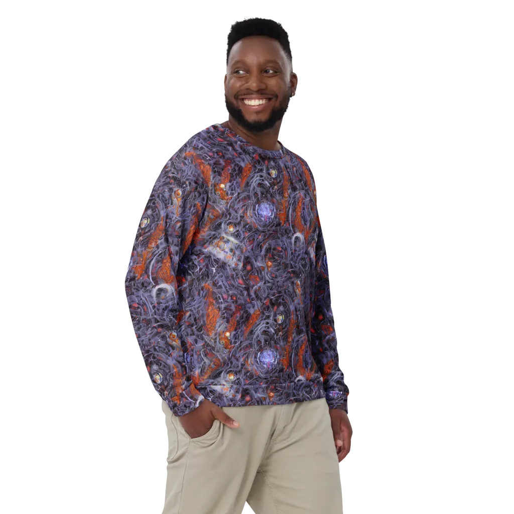 Molten Nocturne on Sweatshirt — Front