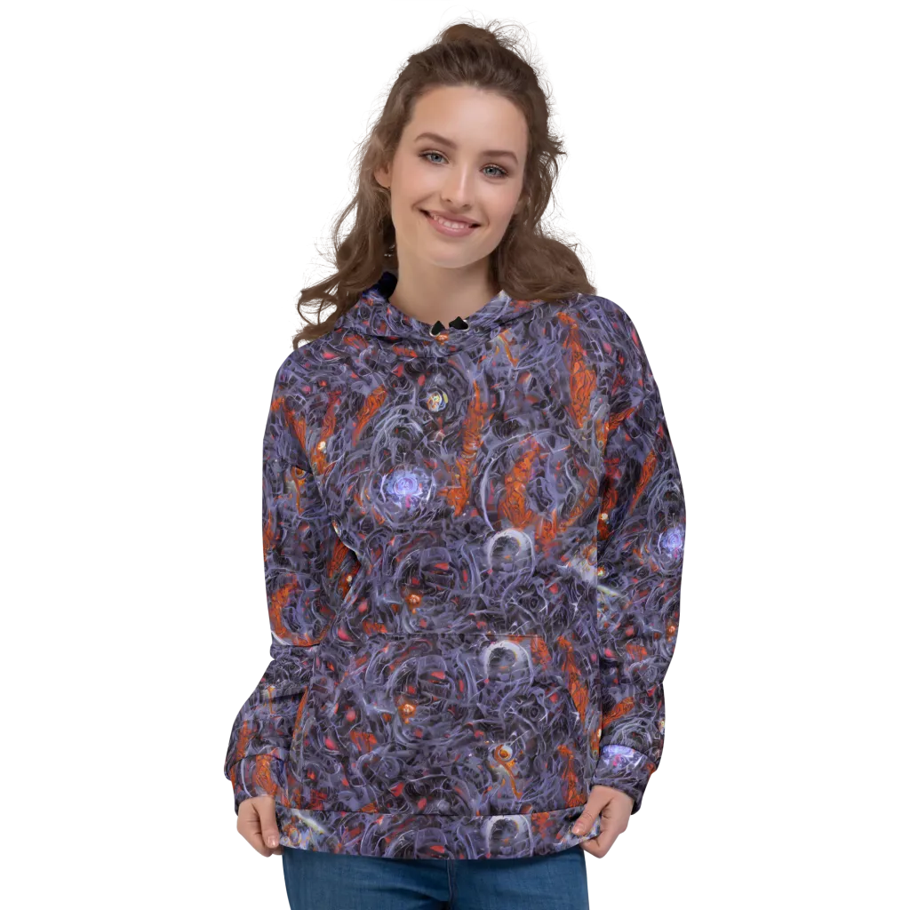 Molten Nocturne on Hoodie — Front