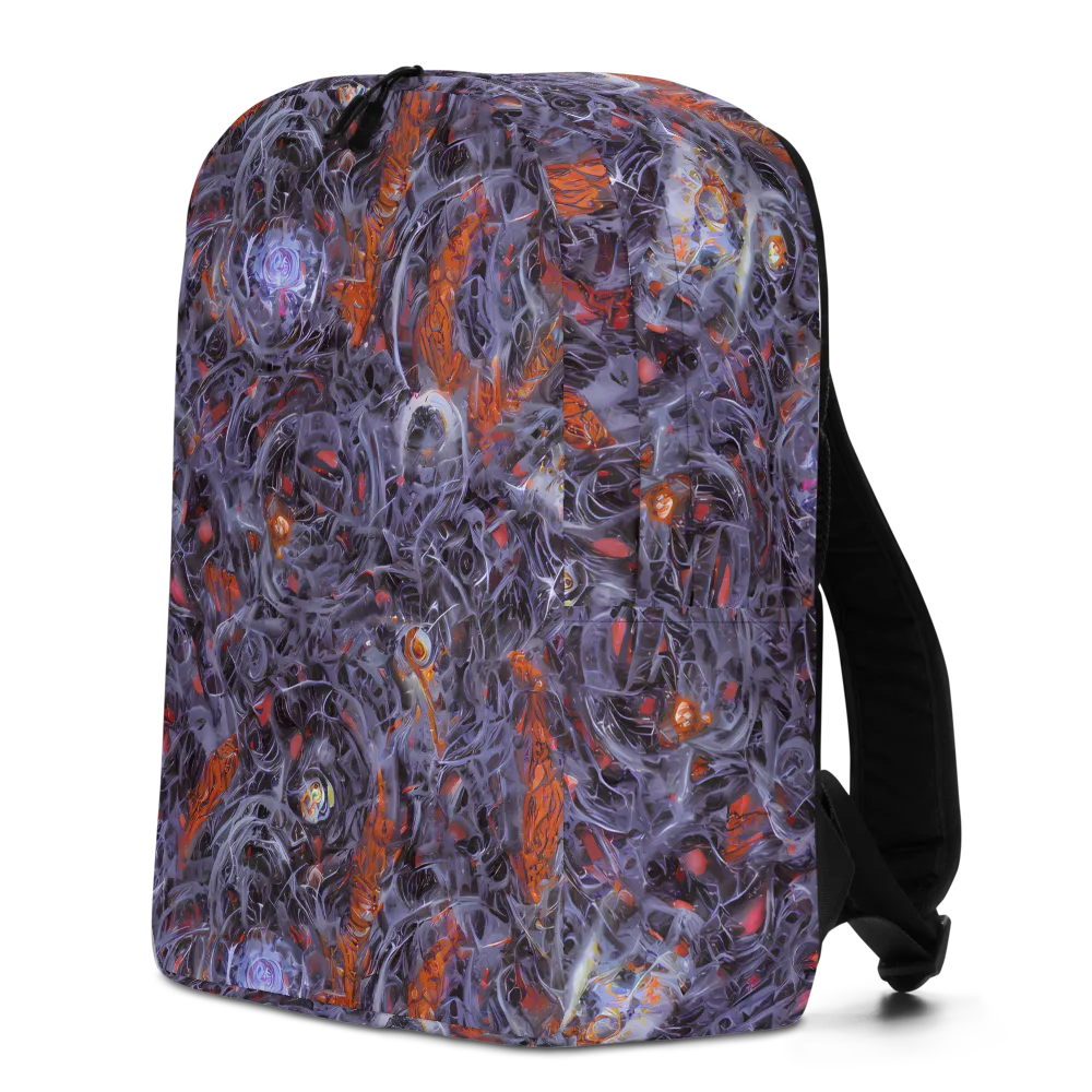 Molten Nocturne on Minimalist Backpack — Left