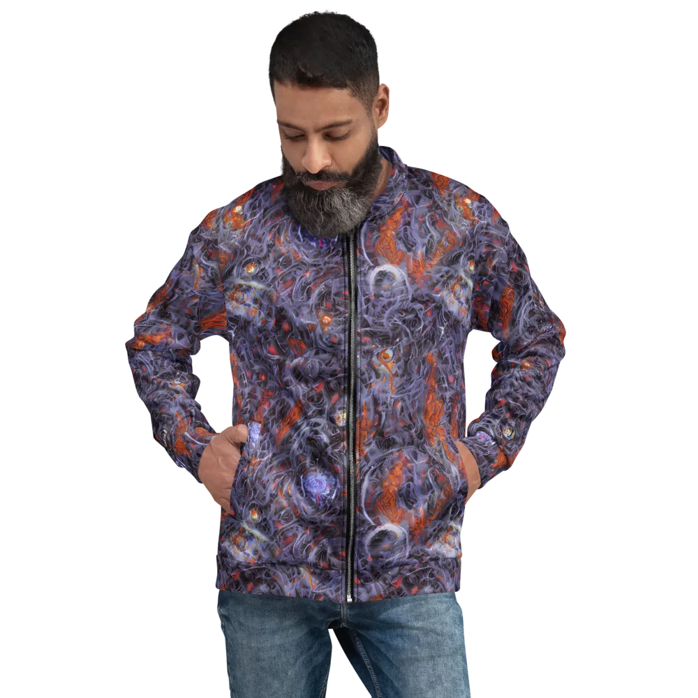 Molten Nocturne on Bomber Jacket — Front