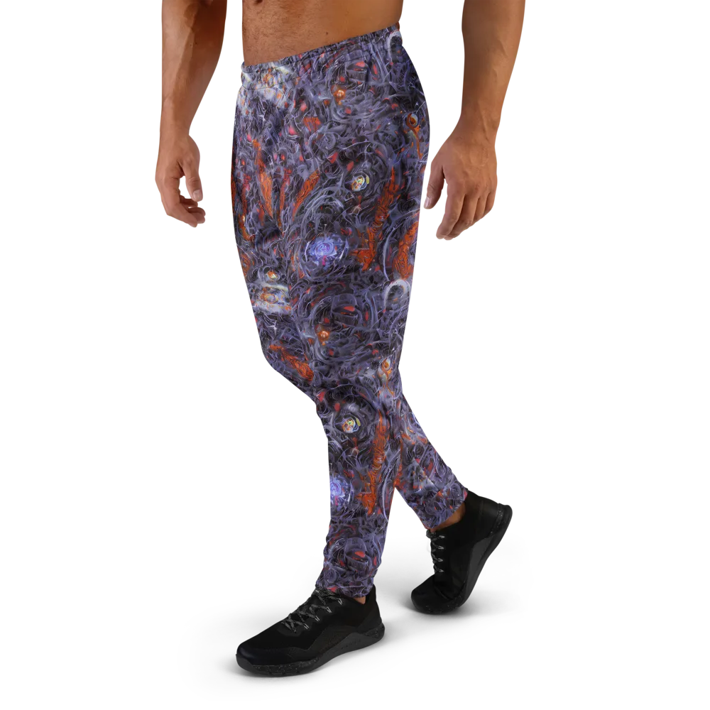 Molten Nocturne on Men's Joggers — Left