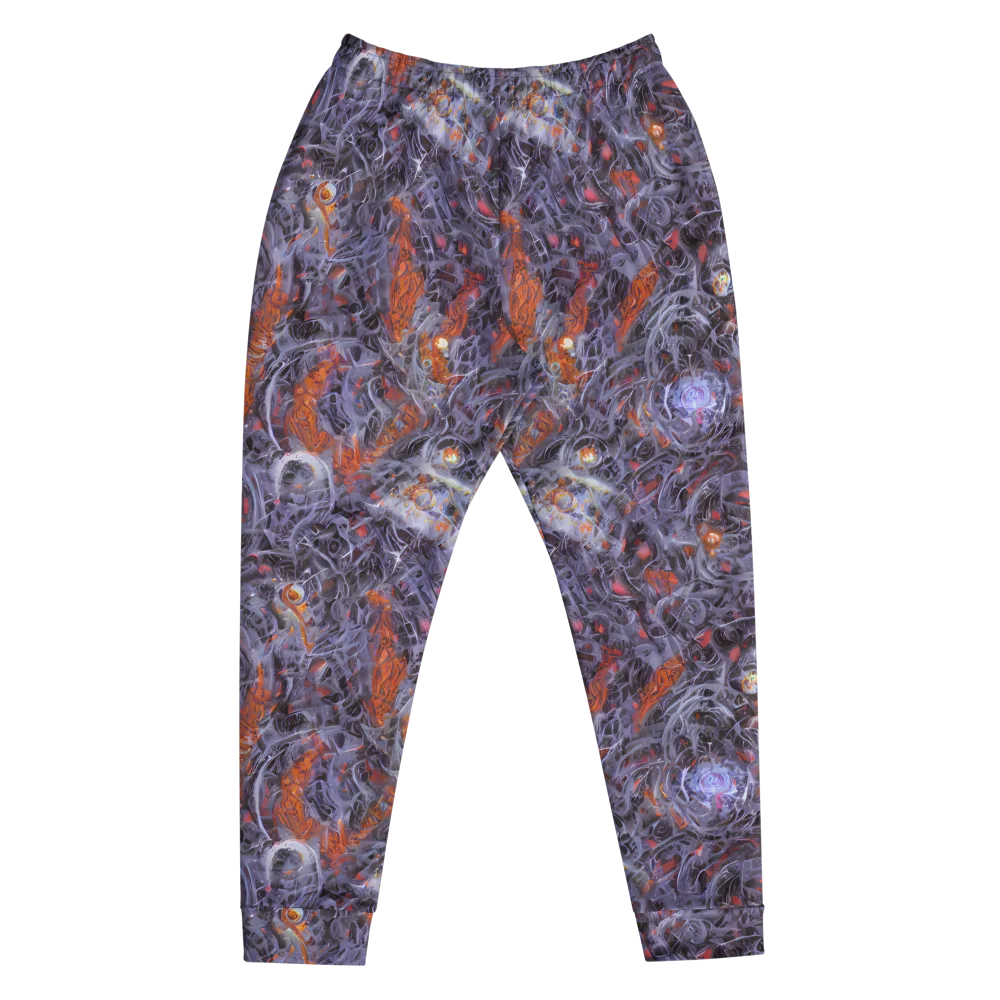 Molten Nocturne on Men's Joggers — Front