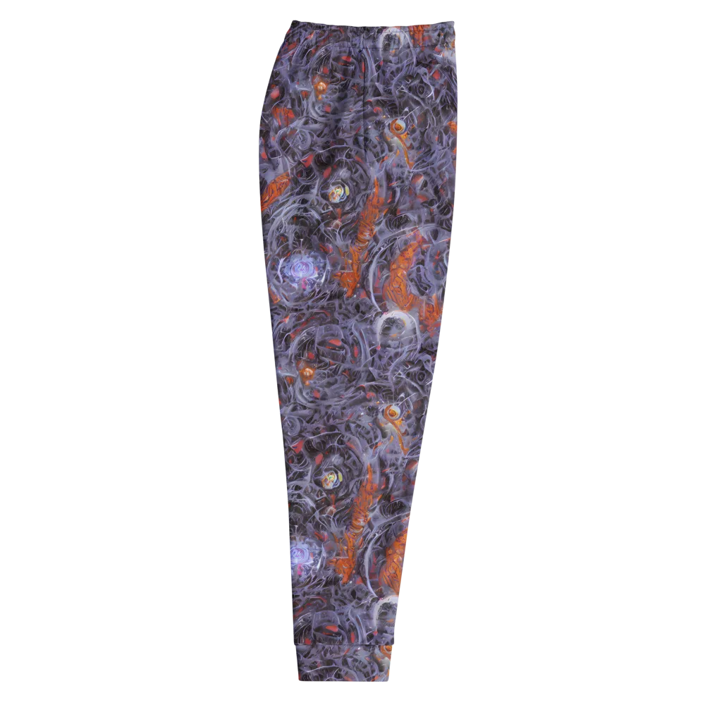Molten Nocturne on Men's Joggers — Right
