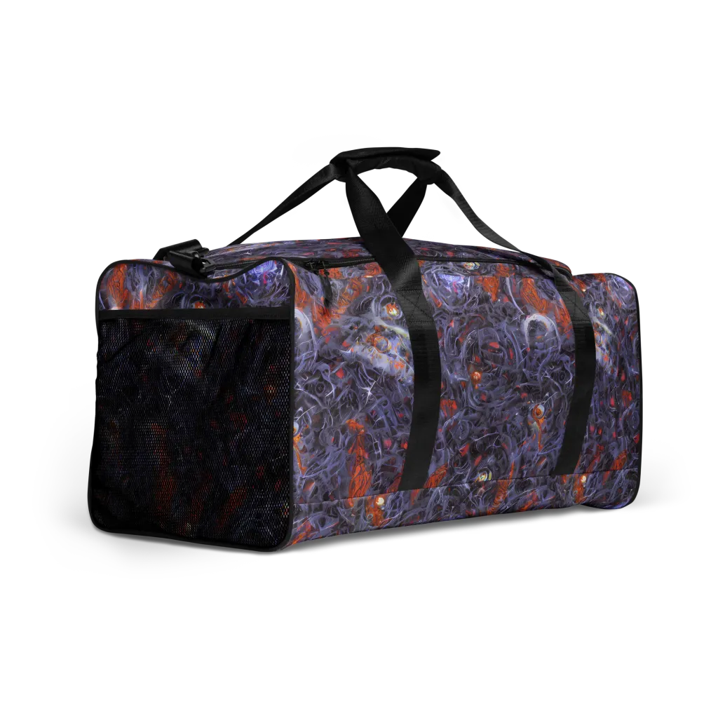 Molten Nocturne on Duffle Bag — Right Front