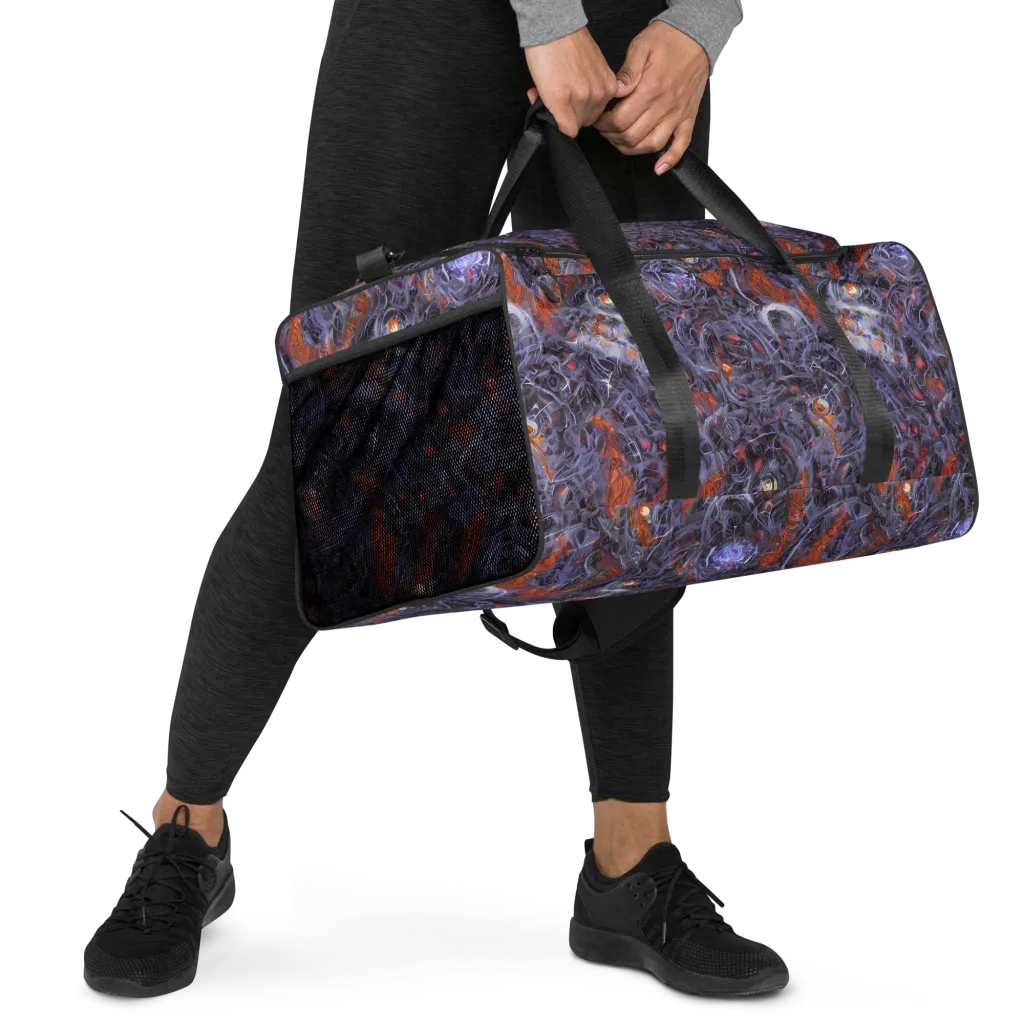 Molten Nocturne on Duffle Bag — Right Front