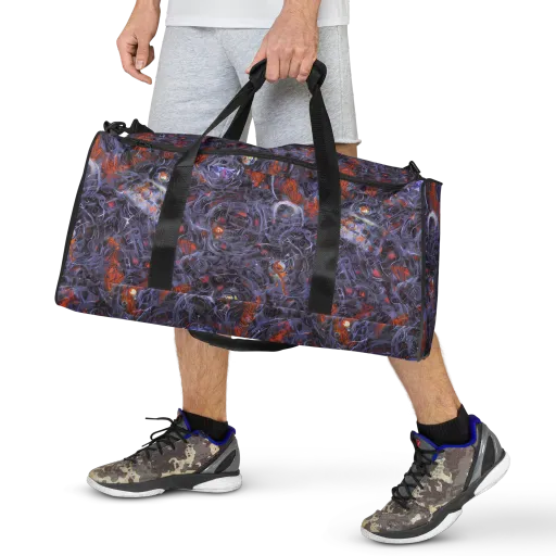 Molten Nocturne on a Duffle Bag