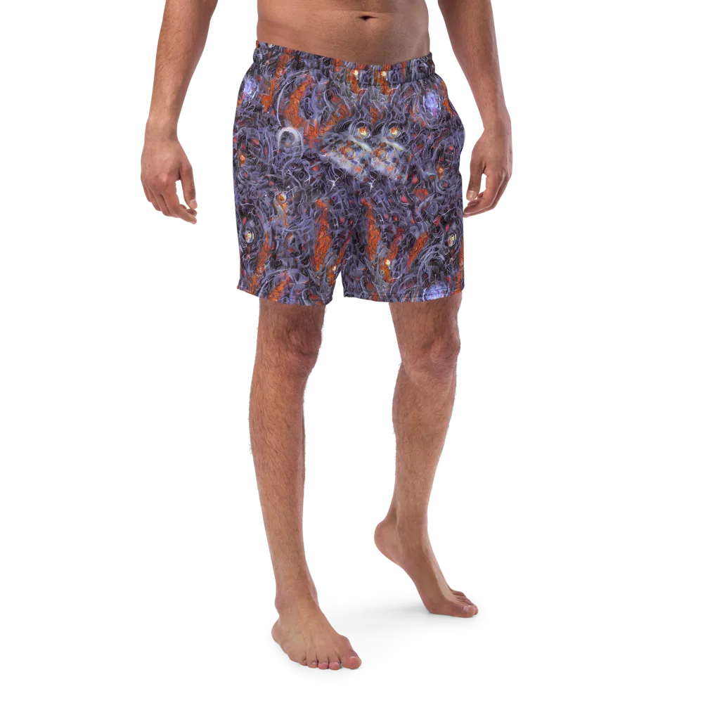 Molten Nocturne on Swim Trunks — Front