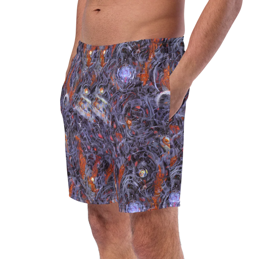 Molten Nocturne on Swim Trunks — Left Front