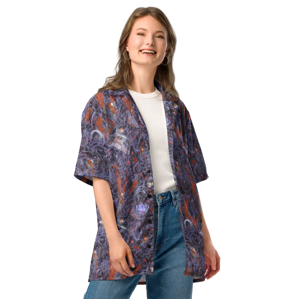 Molten Nocturne on Button Shirt — Front
