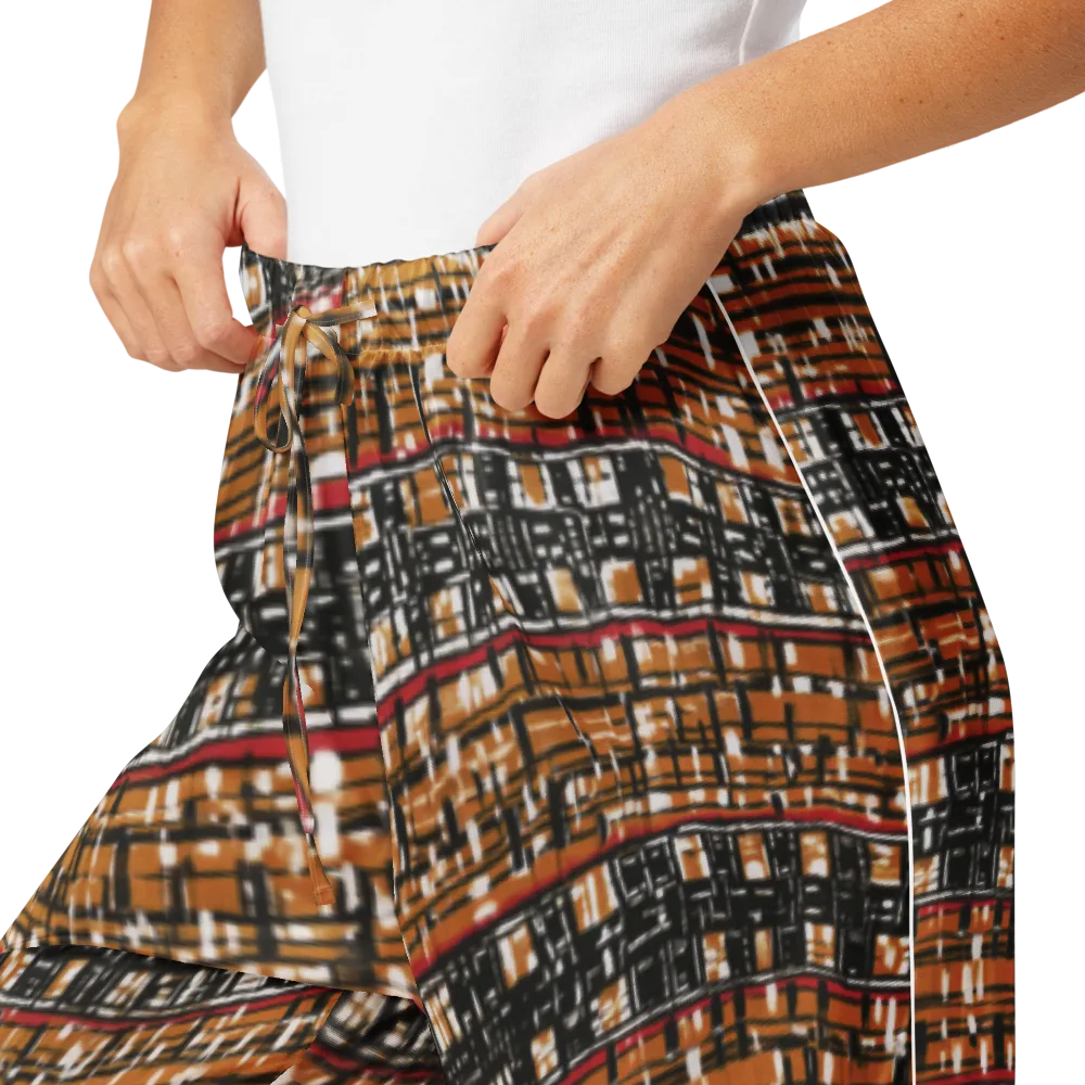 Ochre Current on Women's Pajama Pants — Product details
