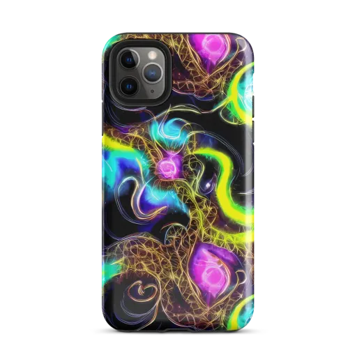 Blacklight Botanica on a Tough Case for iPhone®