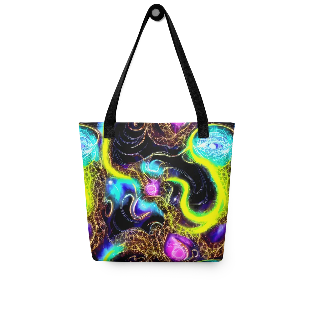 Blacklight Botanica on Tote Bag — Front