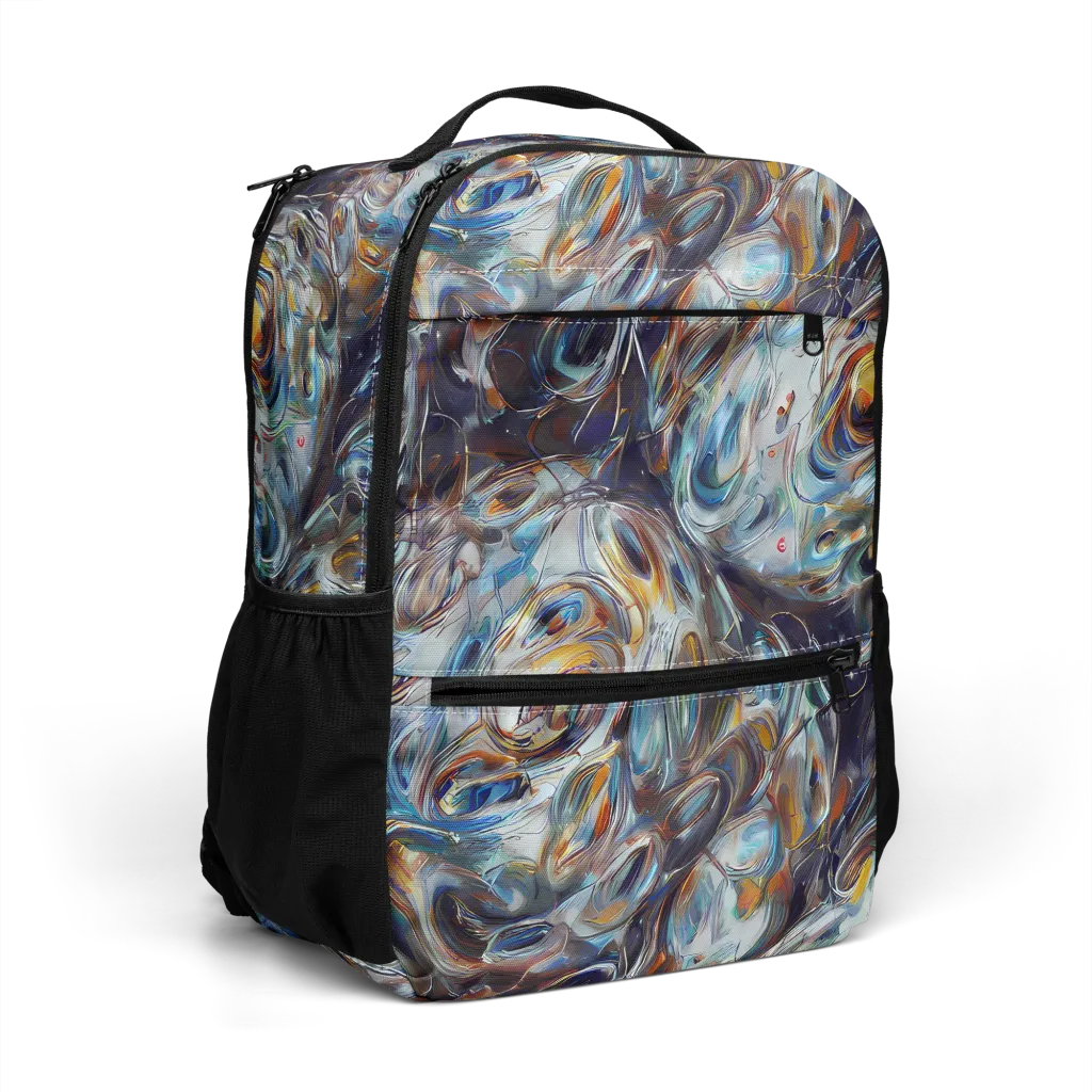 Mercury Bloom on Utility Backpack — Right Front