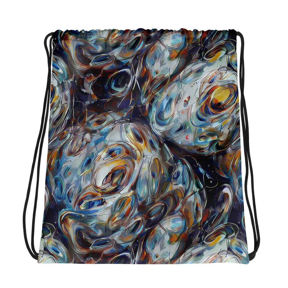 Mercury Bloom on Drawstring Bag — Photo