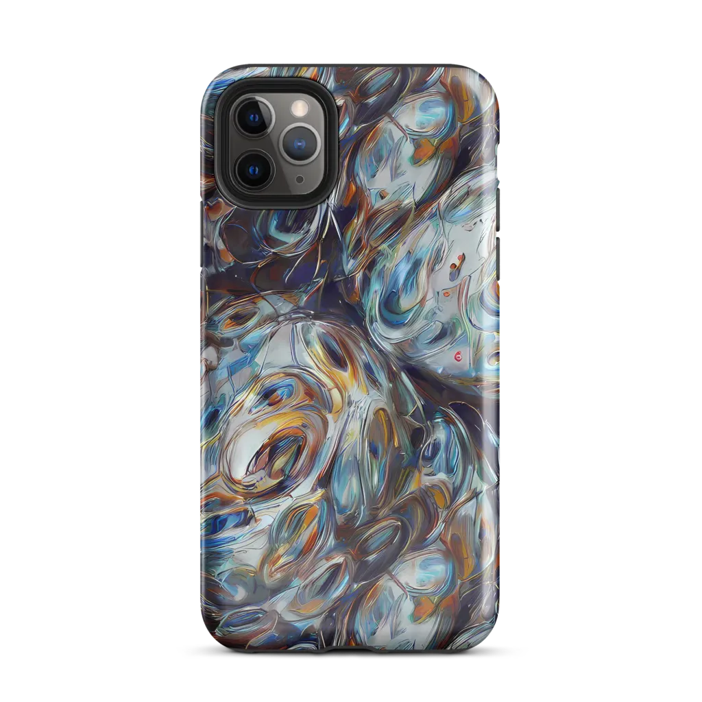 Mercury Bloom on Tough Case for iPhone® — Front