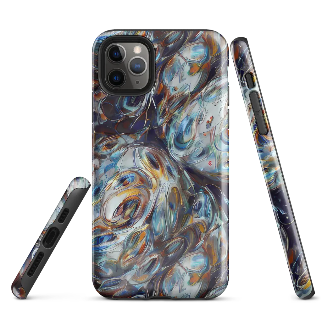Mercury Bloom on Tough Case for iPhone® — Front