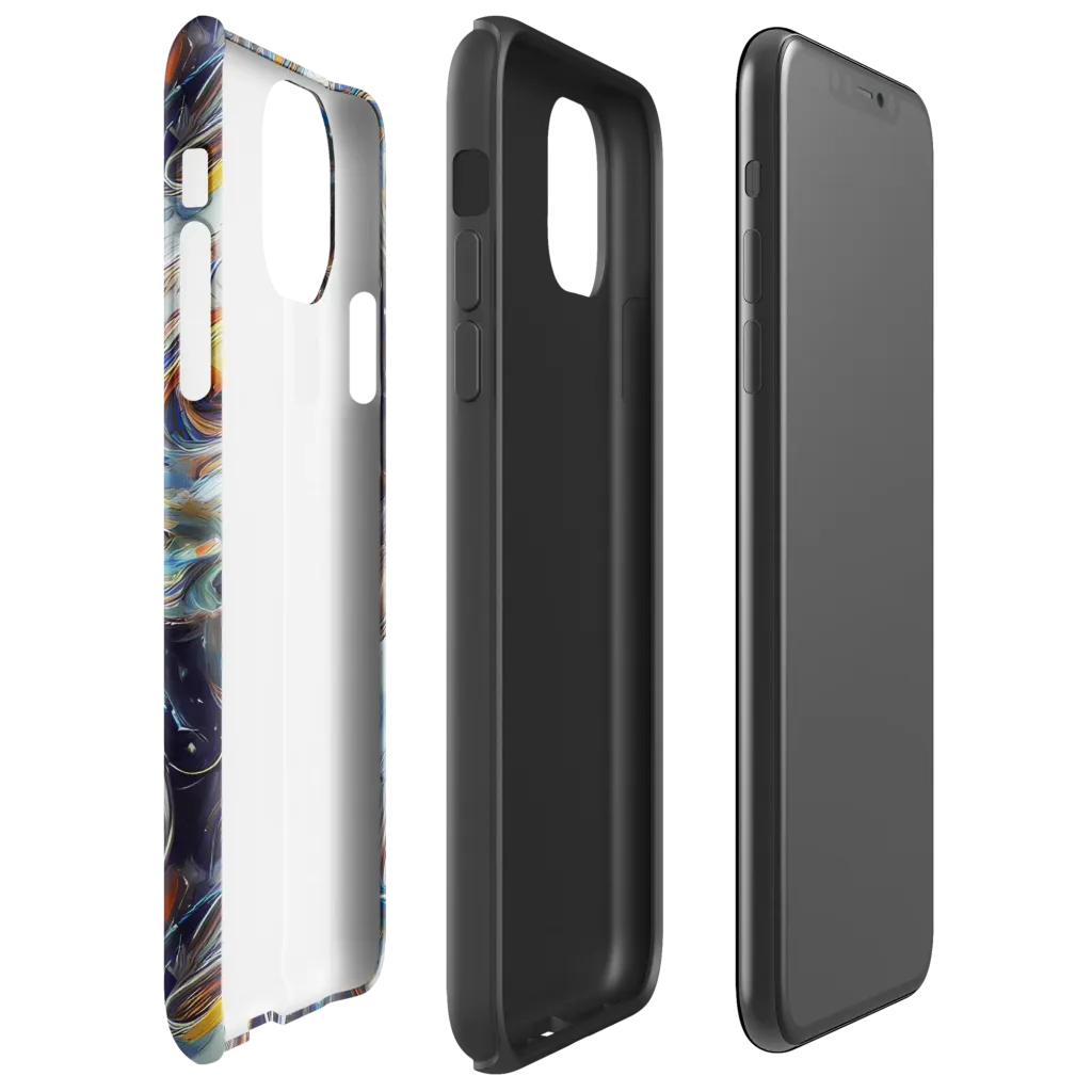 Mercury Bloom on Tough Case for iPhone® — Right