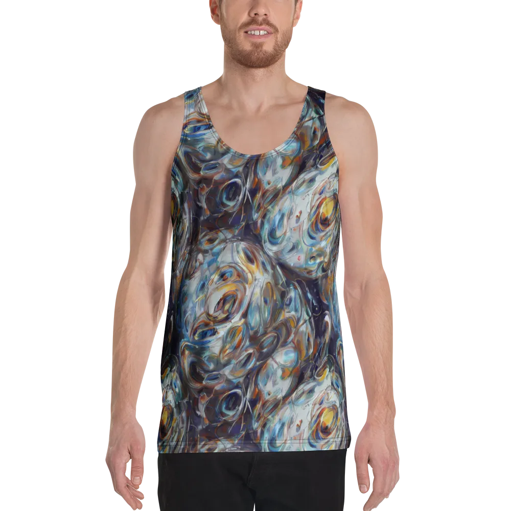 Mercury Bloom on Men's Tank Top — Front
