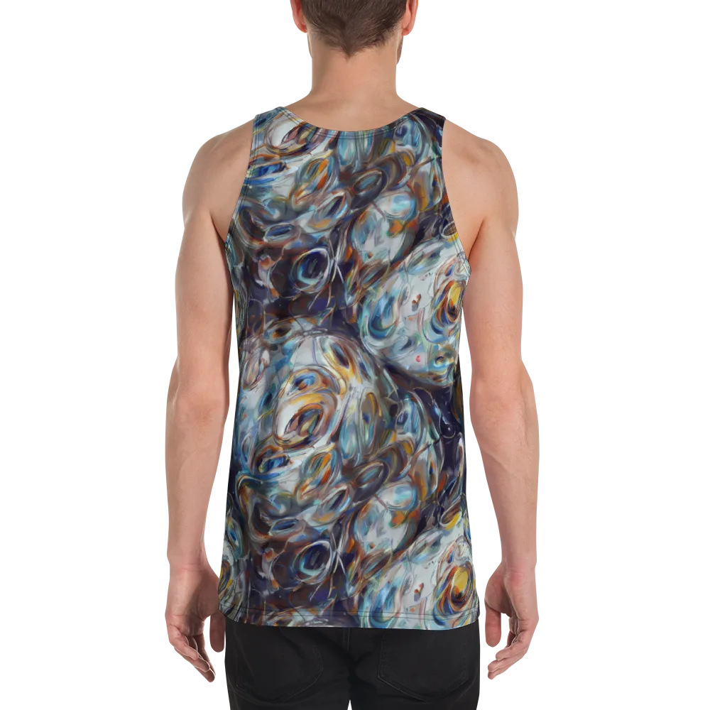 Mercury Bloom on Men's Tank Top — Back