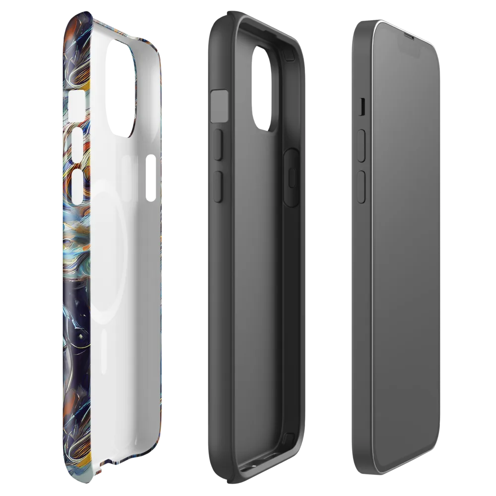 Mercury Bloom on MagSafe Tough Case for iPhone® — Front