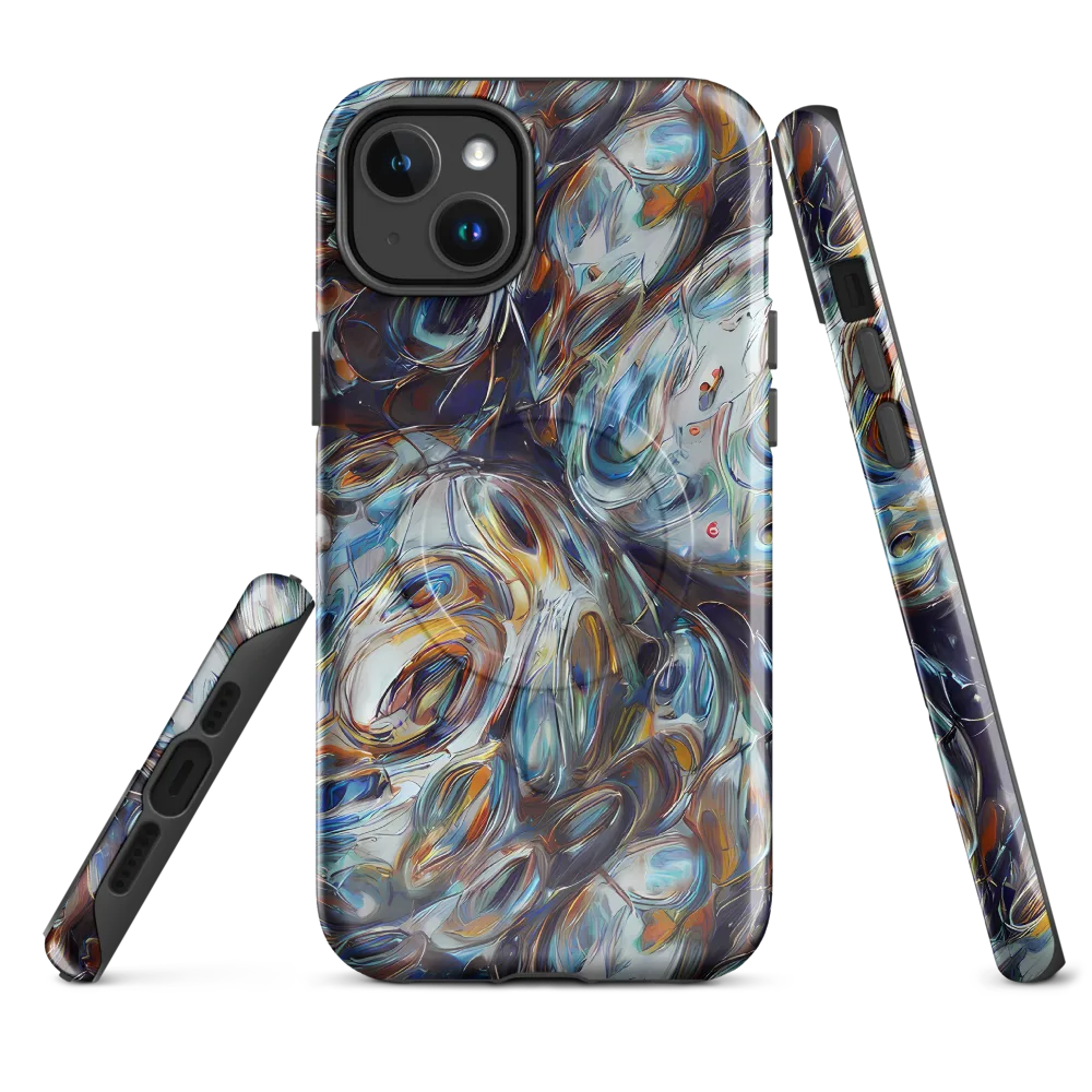 Mercury Bloom on MagSafe Tough Case for iPhone® — Front