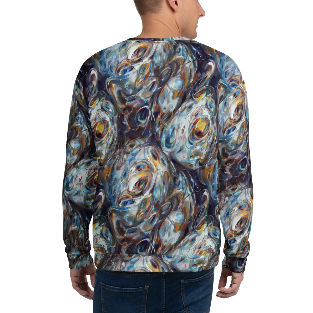 Mercury Bloom on Sweatshirt — Back