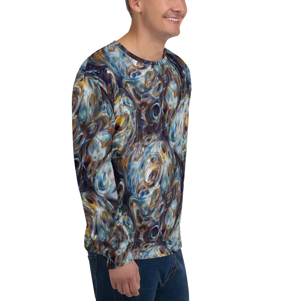 Mercury Bloom on Sweatshirt — Right Front