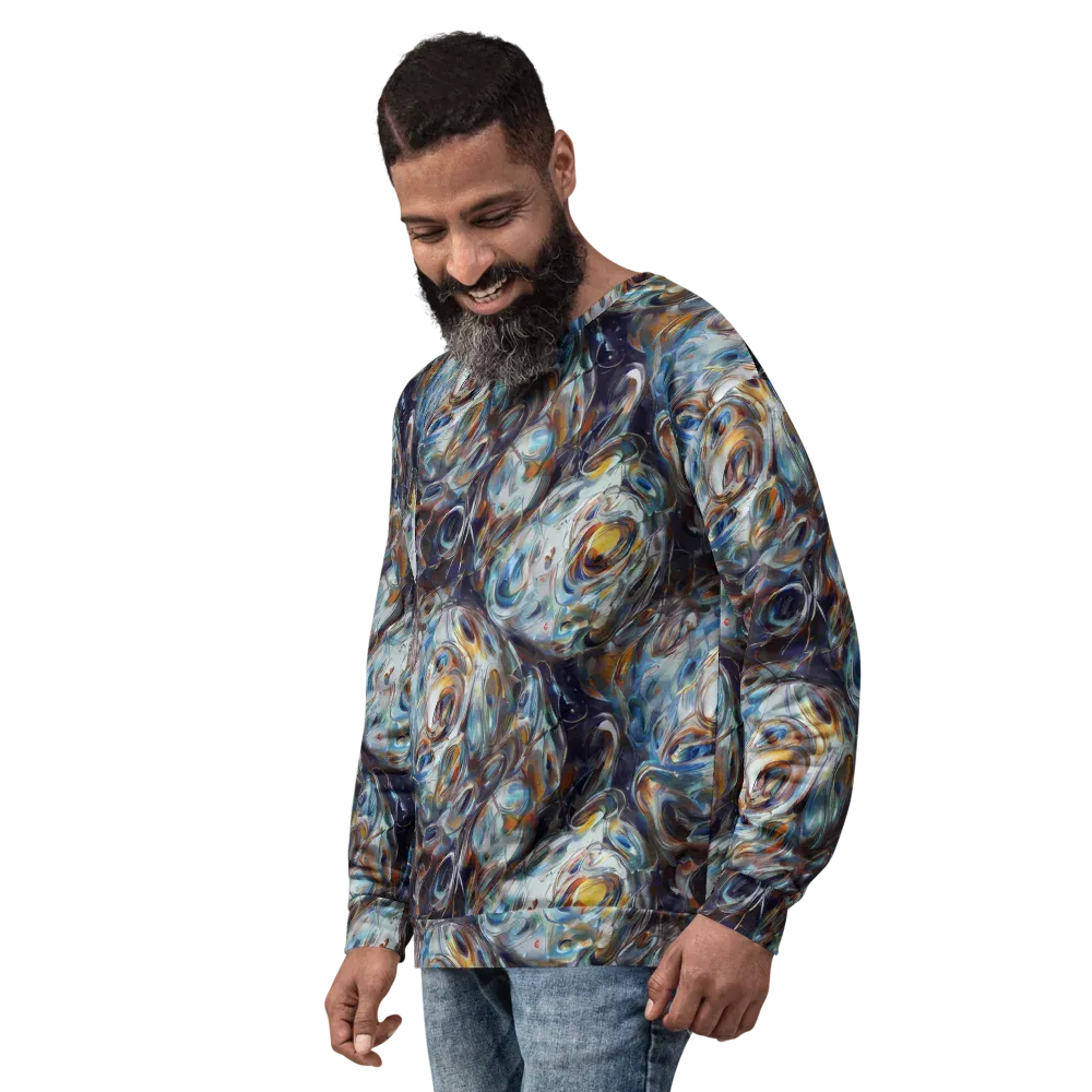 Mercury Bloom on Sweatshirt — Left Front