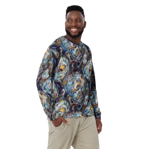Mercury Bloom on a Sweatshirt