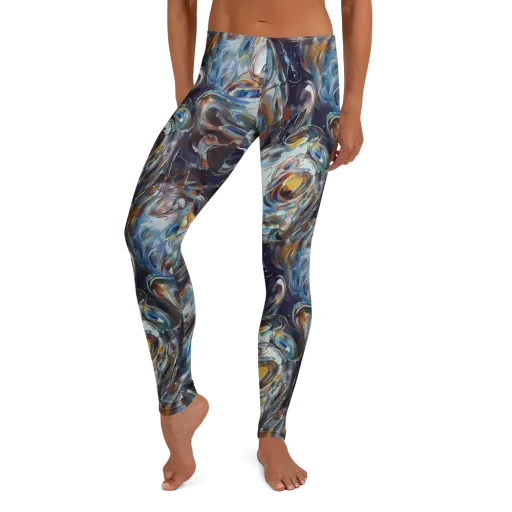 Mercury Bloom on a Leggings