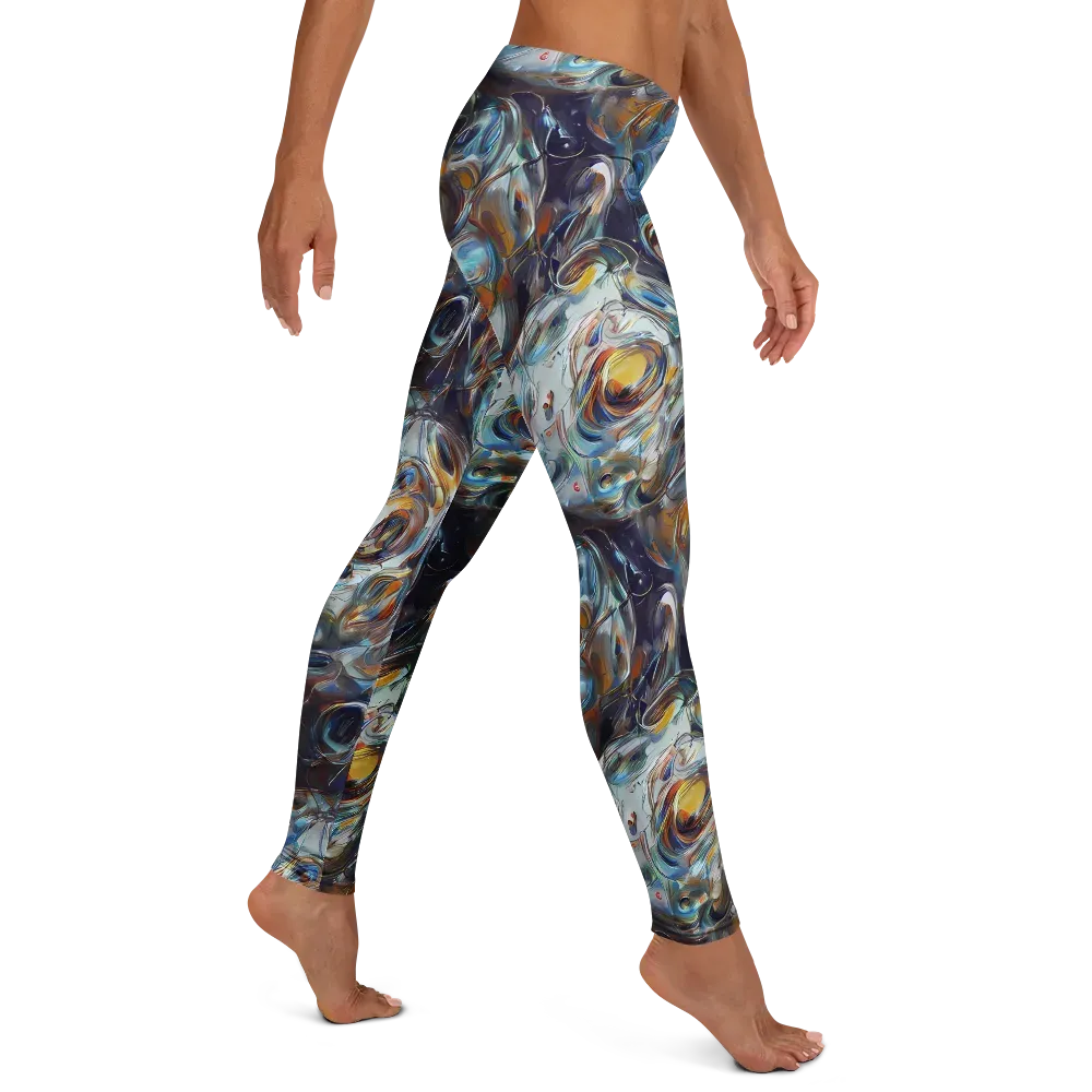 Mercury Bloom on Leggings — Right