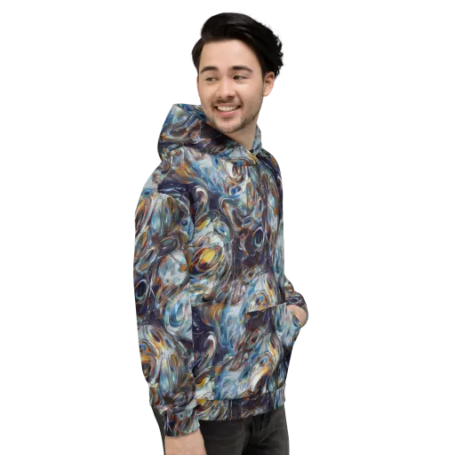 Mercury Bloom on a Hoodie