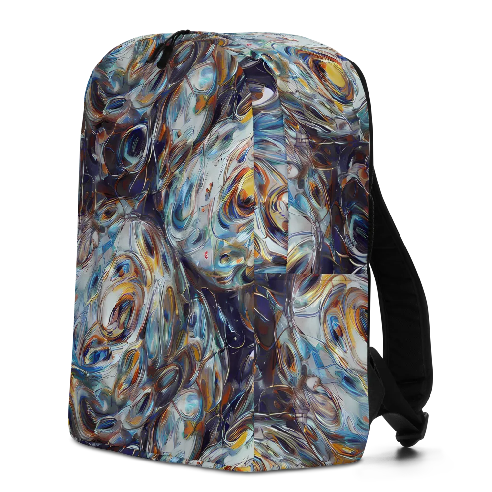 Mercury Bloom on Minimalist Backpack — Left