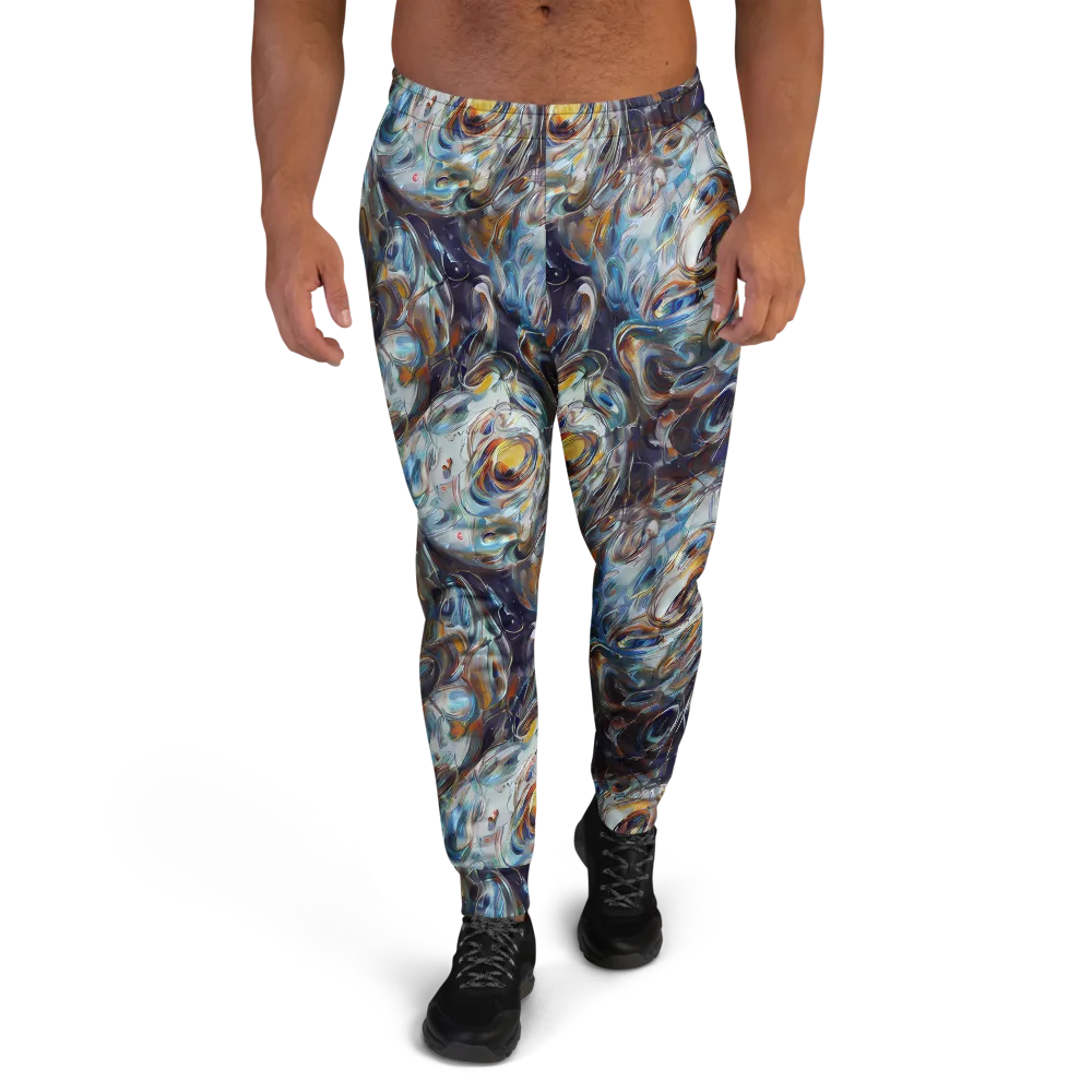Mercury Bloom on Men's Joggers — Front