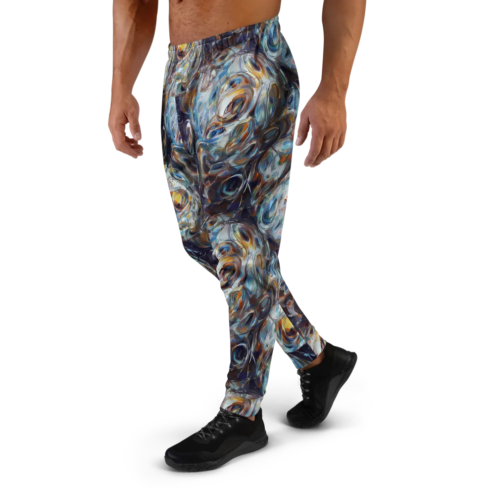 Mercury Bloom on Men's Joggers — Left