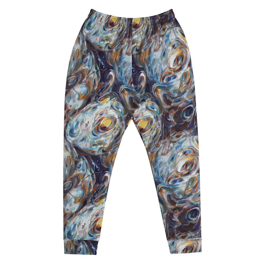 Mercury Bloom on Men's Joggers — Front