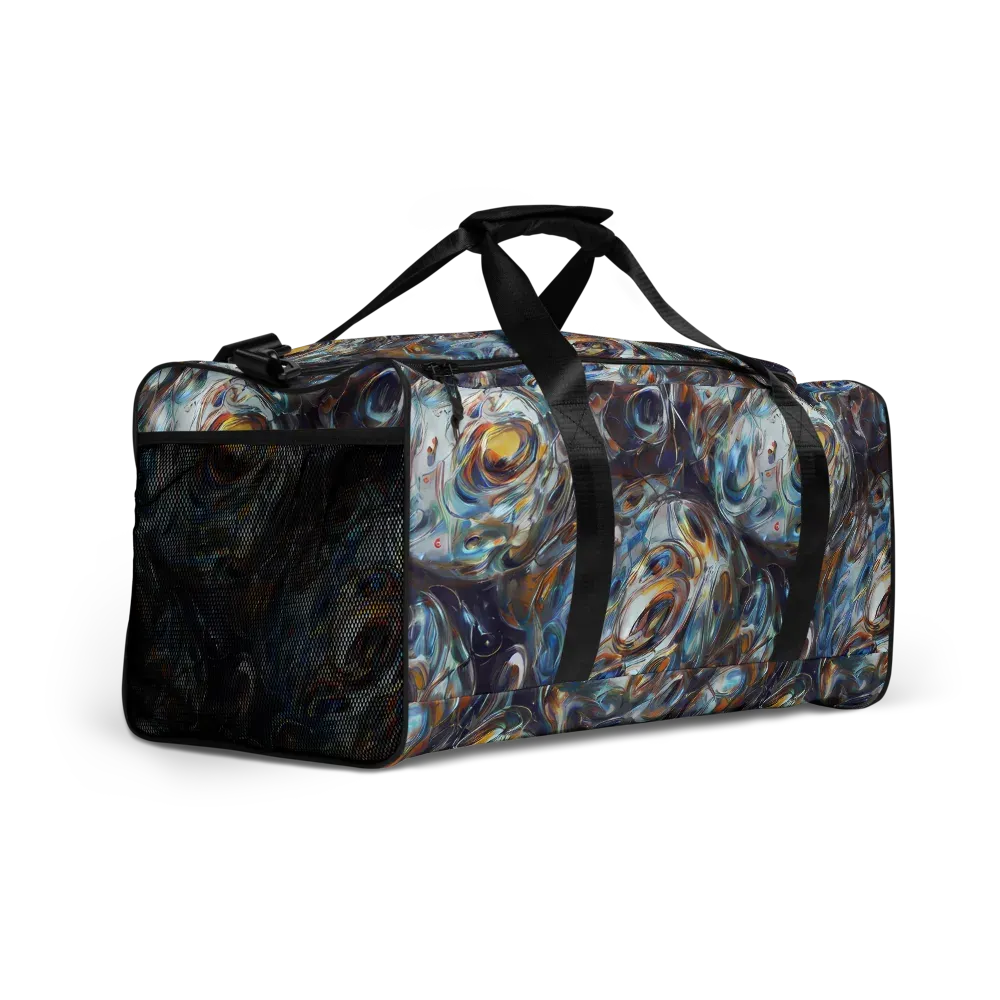 Mercury Bloom on Duffle Bag — Right Front