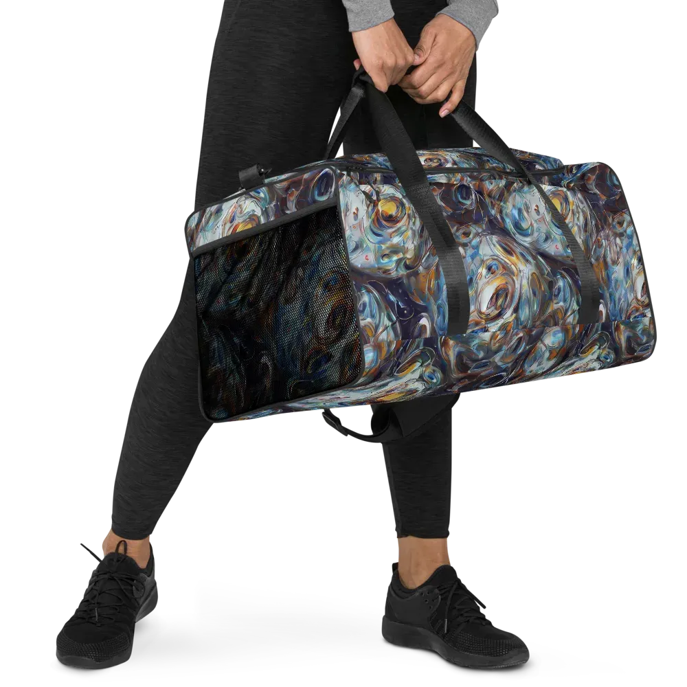 Mercury Bloom on Duffle Bag — Right Front